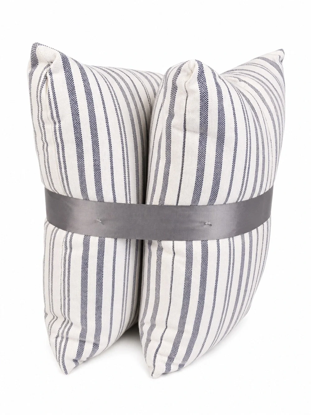 Sagewood Lane Navy & White Striped Decorative Pillows Indoor/Outdoor 2pk - Picture 2 of 2